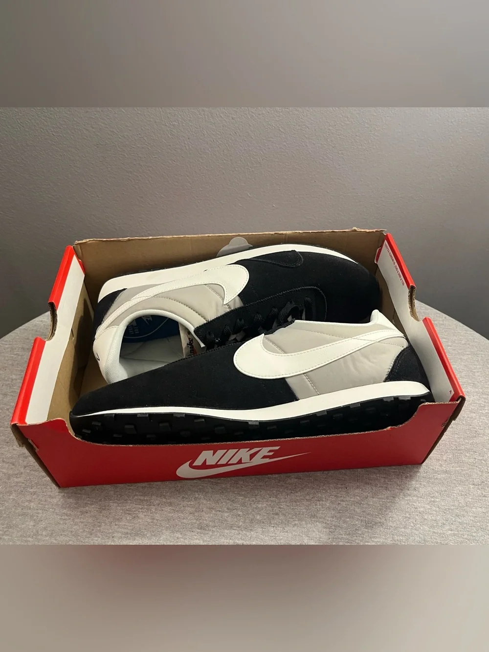 Nike Pre Montreal '17 Black Sail Pale Grey Men's Shoes Size 10 898031-001